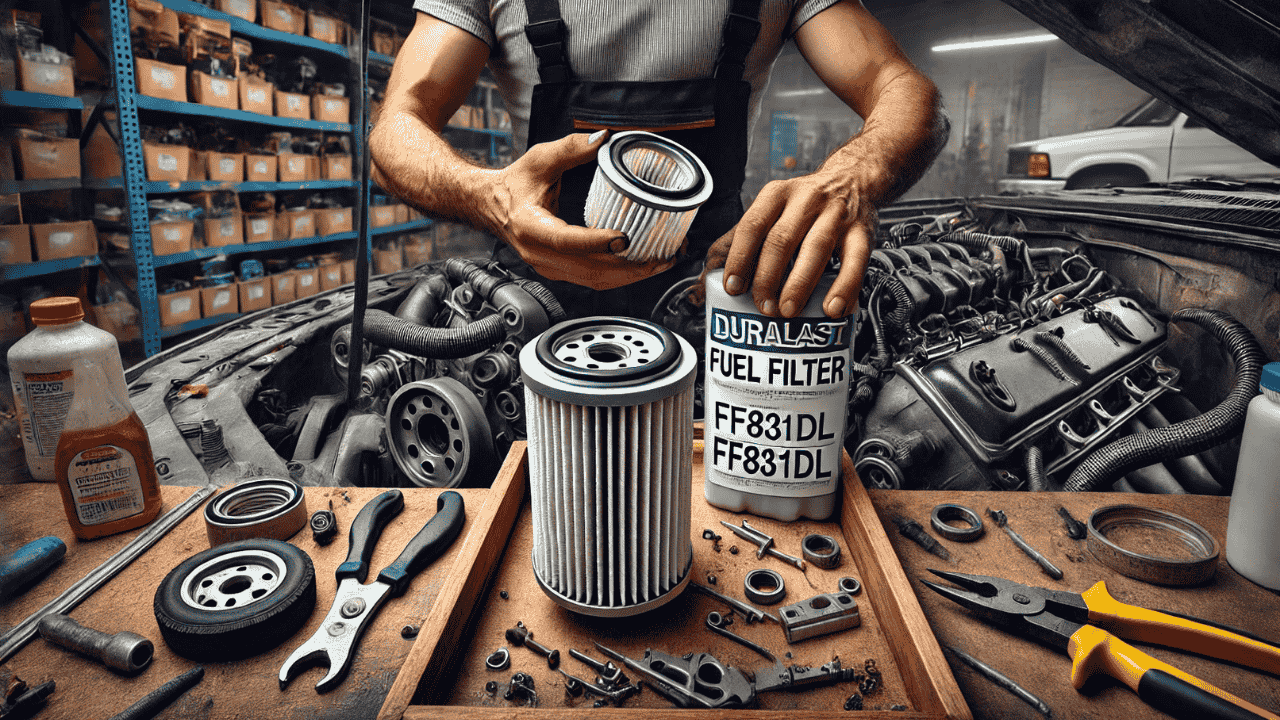 duralast fuel filter ff831dl won't fit